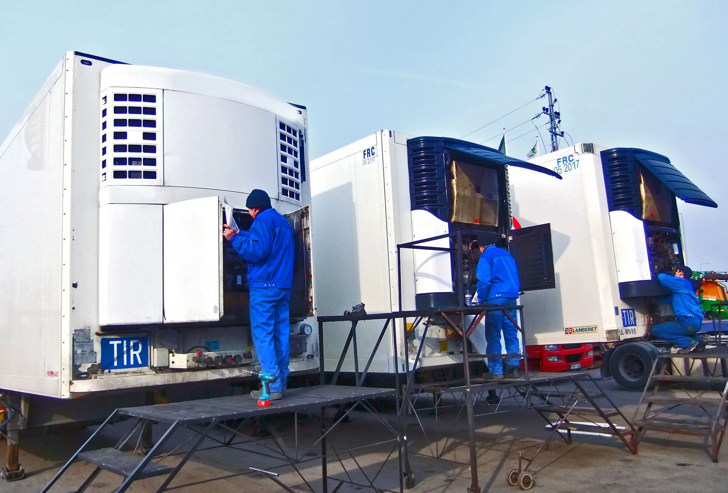 Монтаж и установка рефрижераторов и холодильных установок