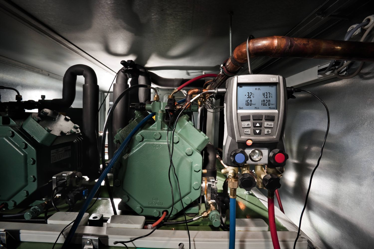 Диагностика холодильных установок